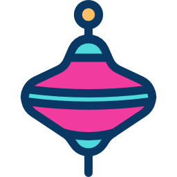 Spinning top icon