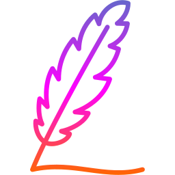 Feather pen icon