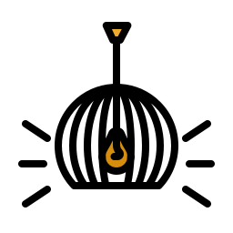 램프 장식 icon