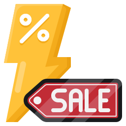 Flash sale icon