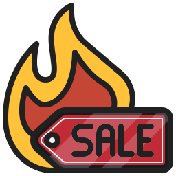 Hot deal icon