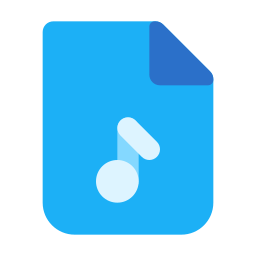 Audio file icon