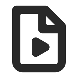 Video file icon