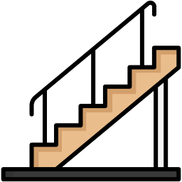 escadas Ícone