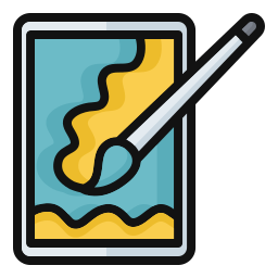 Drawing board icon
