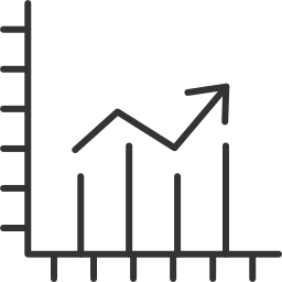 croissance Icône