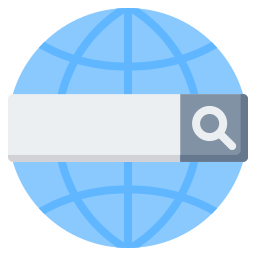 Web search engine icon