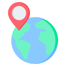 geographisches positionierungs system icon