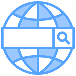 Web search engine icon