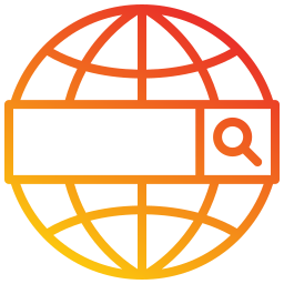 Поисковая система в Интернете иконка