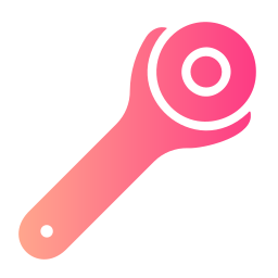 Rotary cutter icon