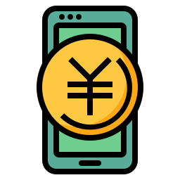 Mobile banking icon