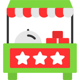 Rating stars icon