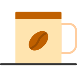 tazze di caffè icona
