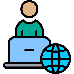 remote working icon