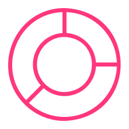 diagramme circulaire Icône