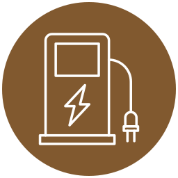 Electric station icon