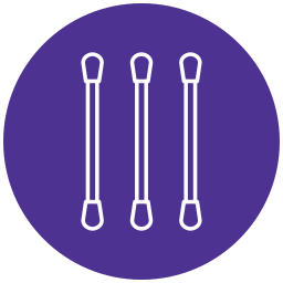 Cotton buds icon