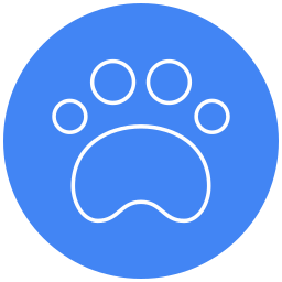 Paw print icon