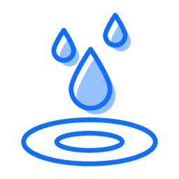 Clean water icon