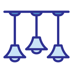 Lamp decor icon