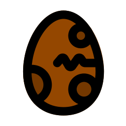 rozbite jajko ikona