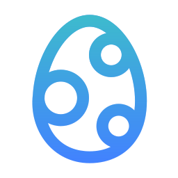 Dinosaur egg icon