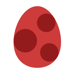 Dinosaur egg icon