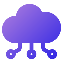 Cloud computing icon