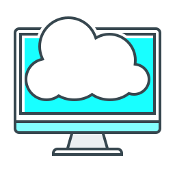 Cloud computing icon