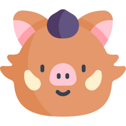 Wild pig icon