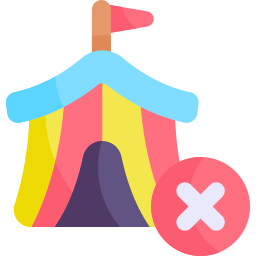 No circus icon