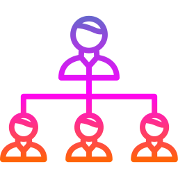 organizzazione icona