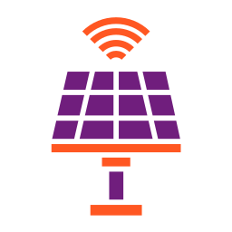 Solar panel icon