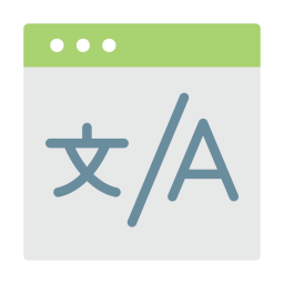 Online translator icon