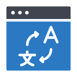 Online translator icon