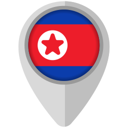 corea del norte icono