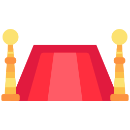 Red carpet icon