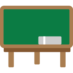 Chalkboard icon