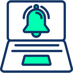 Notification bell icon