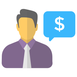 Financial advisor icon