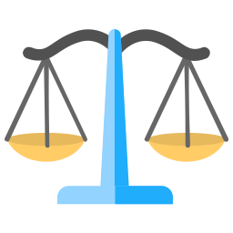 Balance scale icon