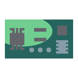 circuit imprimé Icône