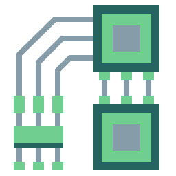 Circuit board icon