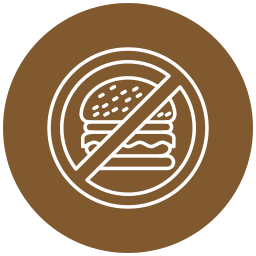 No Fast Food icon