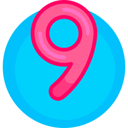 9 icoon