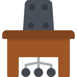 책상 의자 icon