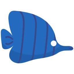 tropischer fisch icon