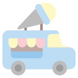 Ice cream truck icon