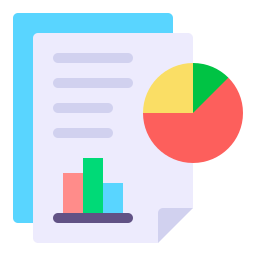 rapport d'activité Icône